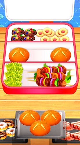 裝滿飯盒(Tiffin Organizer Game)