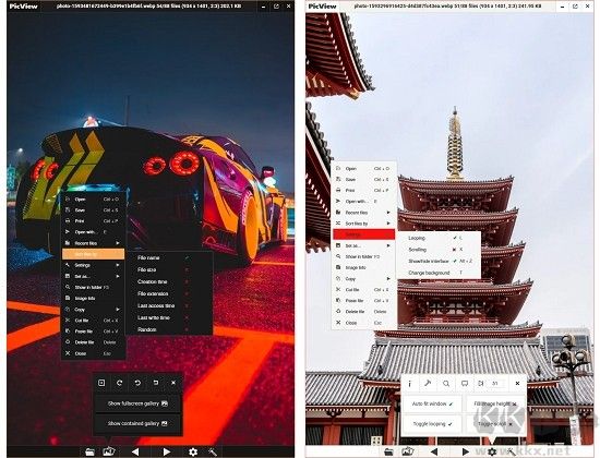 PicView(圖片瀏覽器)