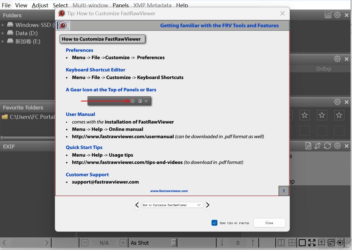 FastRawViewer(圖片查看工具)