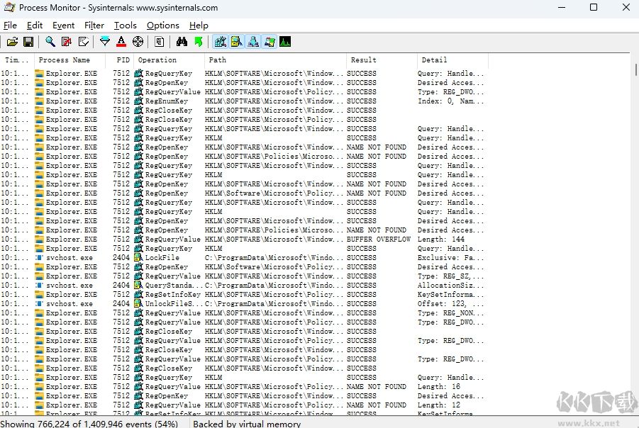 Process Monitor(進(jìn)程監(jiān)視軟件)