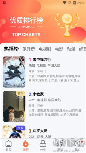 橘子視頻無廣告追劇軟件 第2張圖片