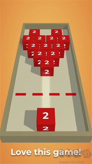 連鎖方塊2048 3D融合