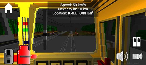 獨(dú)聯(lián)體火車(chē)模擬器內(nèi)置菜單