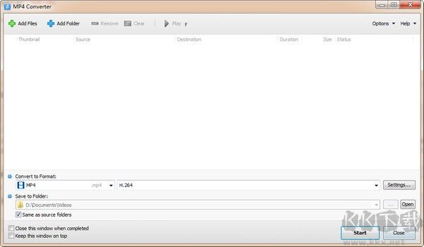 Tomabo MP4 Converter(MP4視頻格式轉(zhuǎn)換工具)