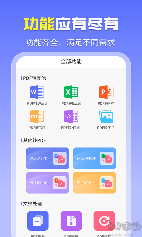 智能PDF轉(zhuǎn)換助手app正式版