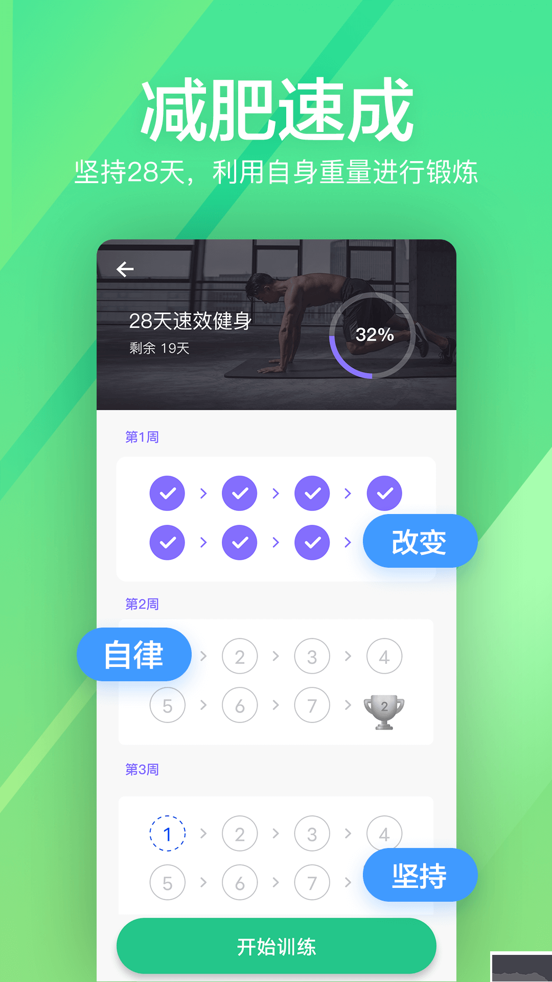 運(yùn)動健身速成fit無廣告版