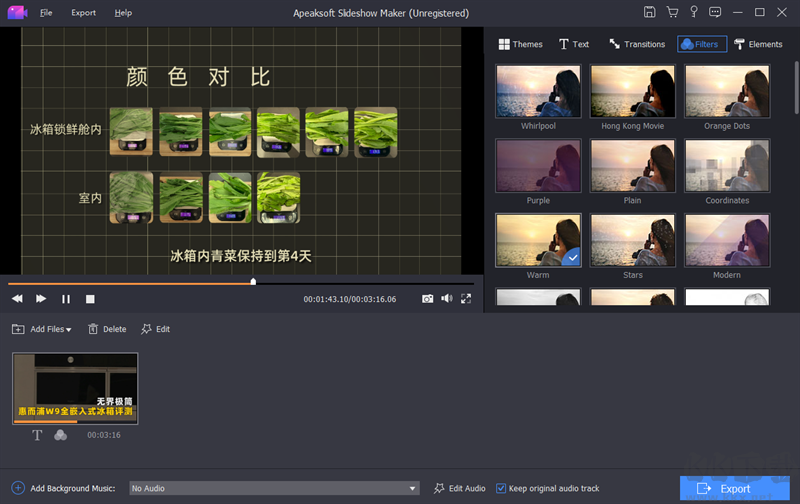 Apeaksoft Slideshow Maker(幻燈片制作軟件)