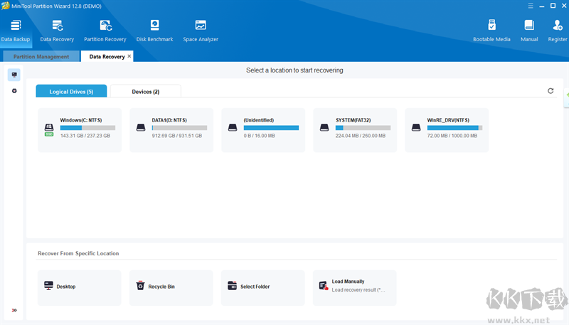 MiniTool Partition Wizard(磁盤分區(qū)管理工具)
