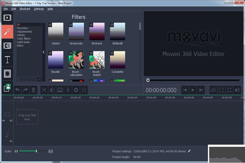 Movavi 360 Video Editor(視頻編輯軟件)