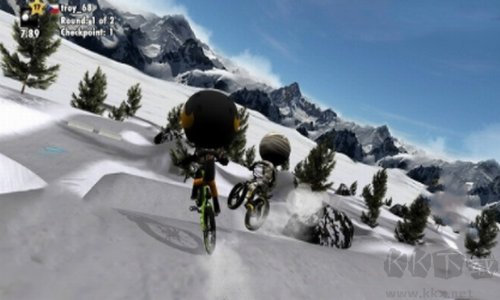 火柴人自行車賽