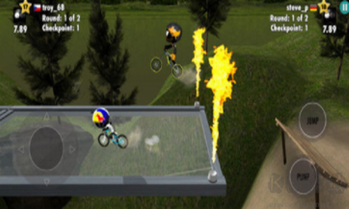 火柴人自行車賽