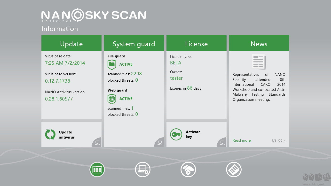 NANO AntiVirus綠色版