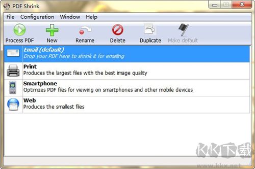 PDFshrink(pdf文件壓縮工具)