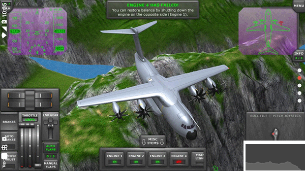 渦輪螺旋槳飛行模擬器無(wú)限金幣版