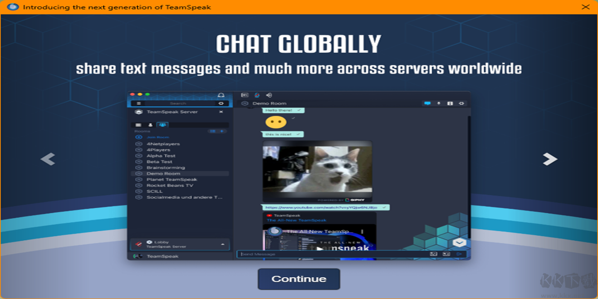 TS語音聊天系統(tǒng)(團(tuán)隊語音通訊工具)