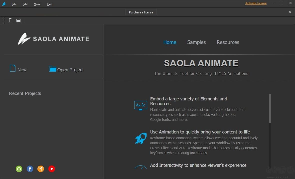 Saola Animate(HTML5動畫制作工具)