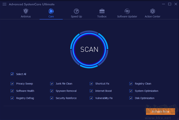 Advanced SystemCare Ultimate(清理優(yōu)化殺毒軟件)