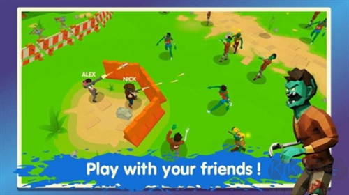 雙人僵尸生存游戲