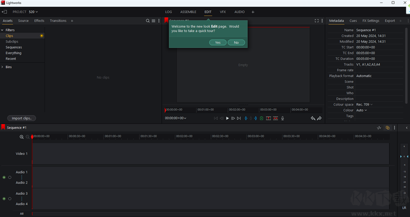 Lightworks(影片處理軟件)