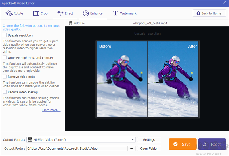 Apeaksoft Video Editor(視頻編輯剪輯)