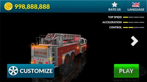 真實(shí)消防車(chē)駕駛游戲