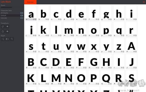 BirdFont(字體設(shè)計軟件)