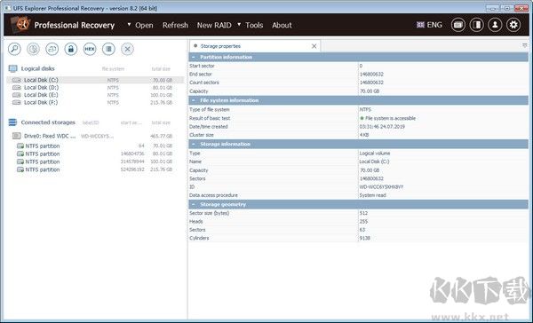 UFS Explorer Professional Recovery(恢復(fù)電腦系統(tǒng)數(shù)據(jù))