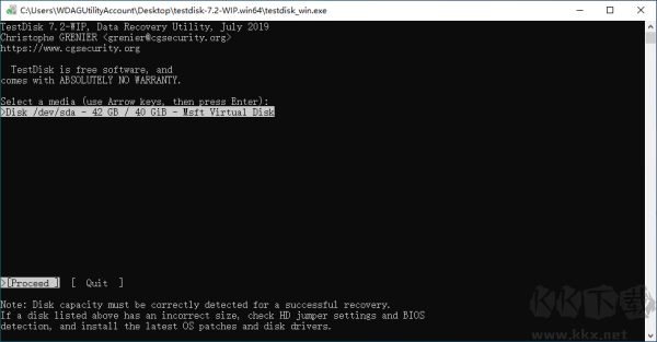 TestDisk(磁盤修復(fù)工具)
