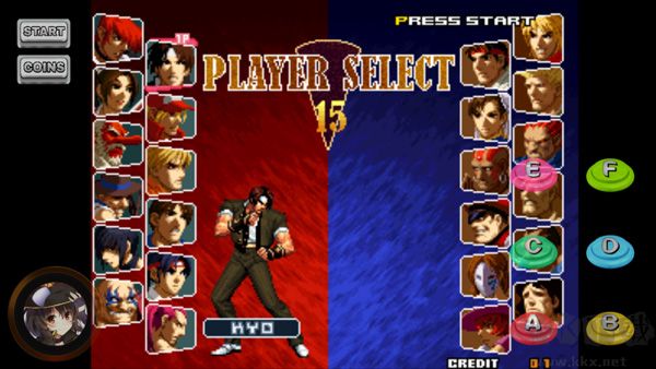 拳皇VS街霸中文版