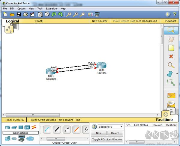 思科模擬器(Cisco Packet Tracer)截圖