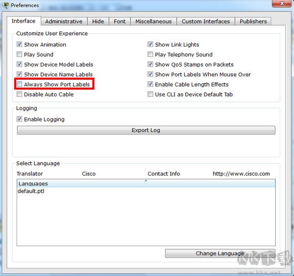 思科模擬器(Cisco Packet Tracer)截圖