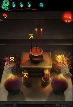 地藏殿供桌燭臺(tái)謎題答案是什么2