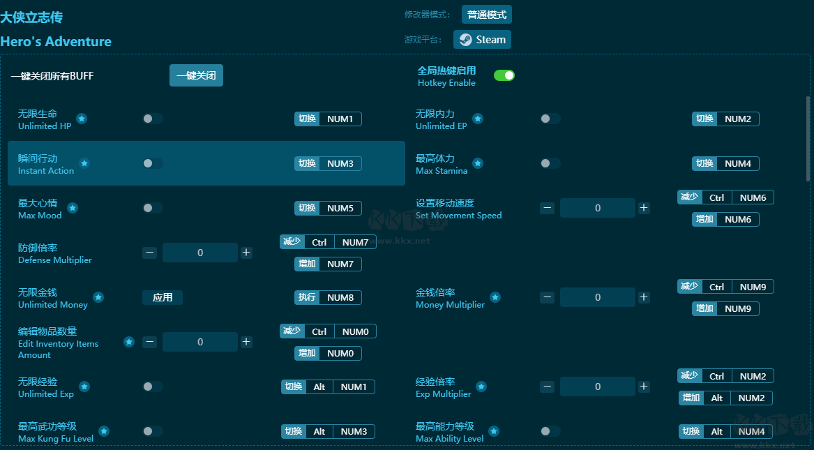 大俠立志傳修改器