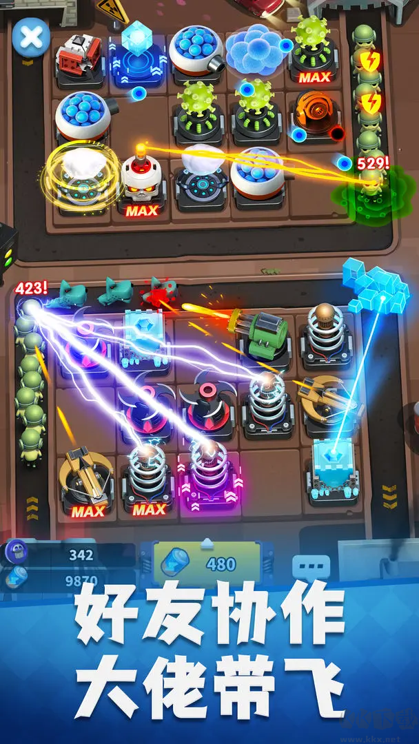 僵尸風(fēng)暴官方版在線競(jìng)技策略類塔防手游