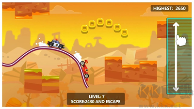 空中追車逃生手游