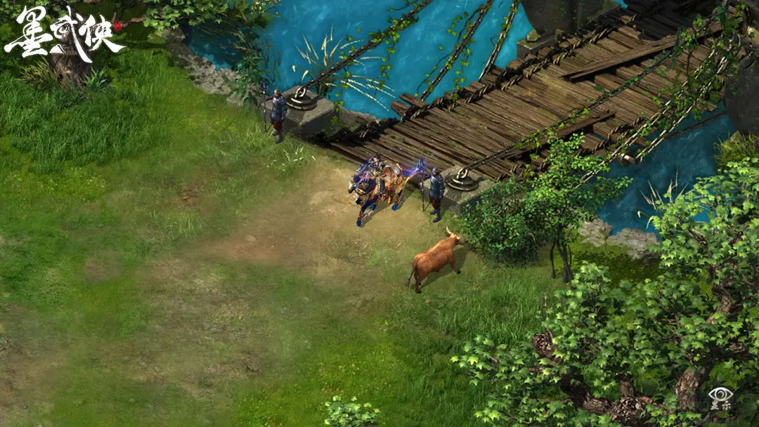 墨武俠2025官方最新版高自由度的大型武俠手游