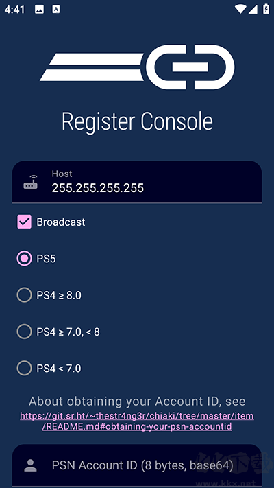 Chiaki(PS4遠程播放)