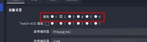 OBS Studio輸出如何自定義設(shè)置音軌截圖4