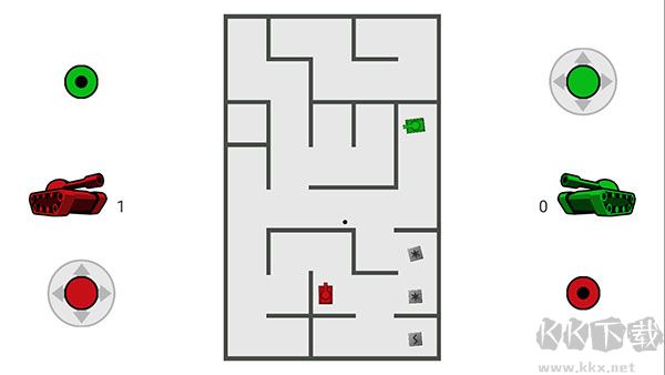 坦克動蕩游戲(TankTrouble)