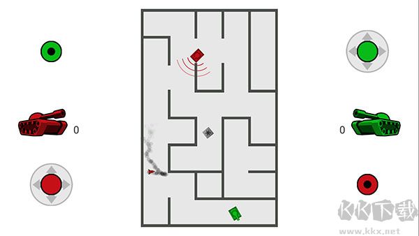 坦克動蕩游戲(TankTrouble)