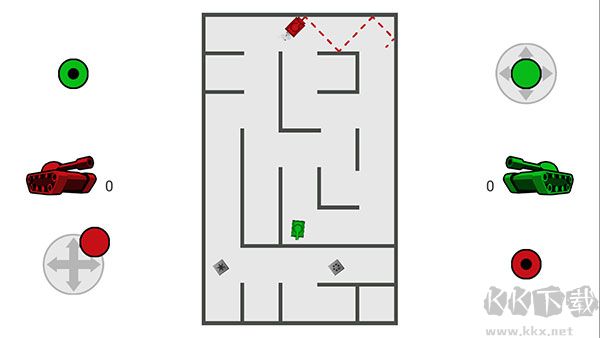 坦克動蕩游戲(TankTrouble)