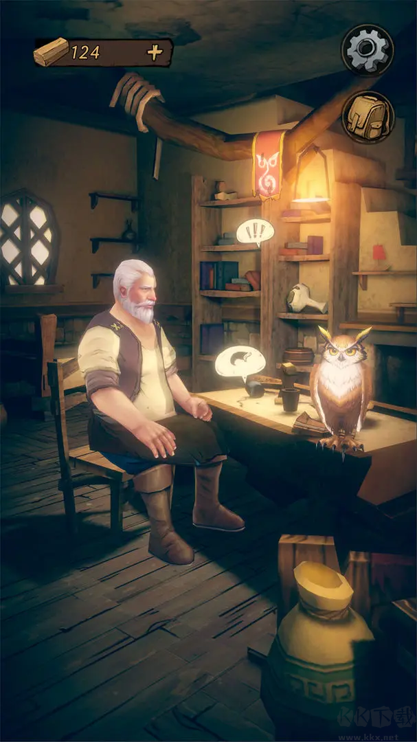 貓頭鷹和燈塔移動端移植黑暗童話收集游戲