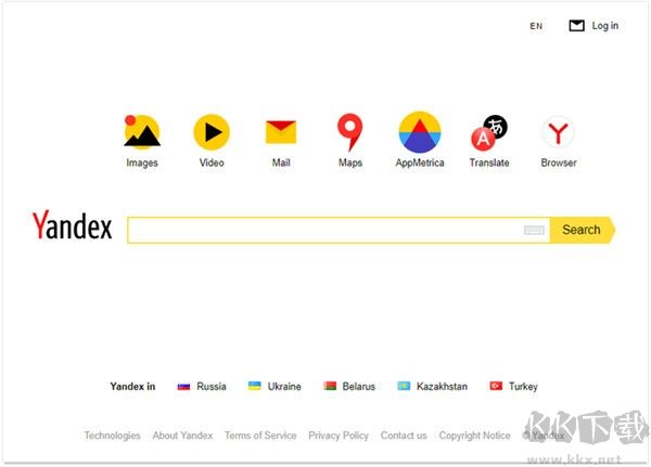 俄羅斯引擎瀏覽器