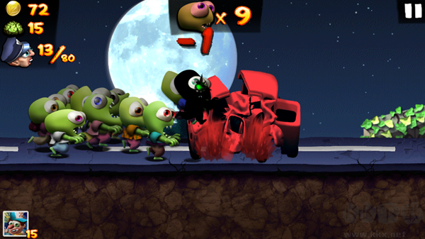 僵尸尖叫無限金幣