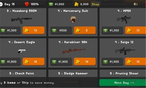 僵尸射擊與防御中文版無限金幣