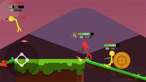 混戰(zhàn)火柴人雙人版