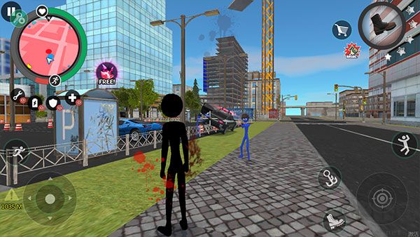 火柴人繩索英雄（Stickman Rope Hero 2）