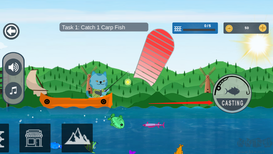 小貓釣魚模擬器無限金幣版