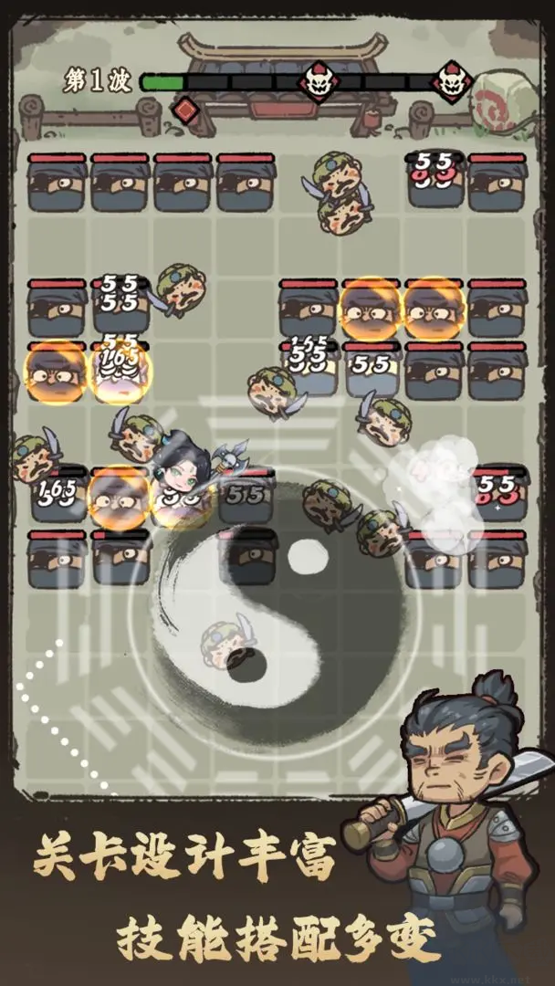 武者彈跳安卓版Roguelike彈射割草手游