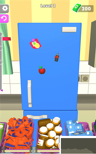 把冰箱裝滿無限金幣版